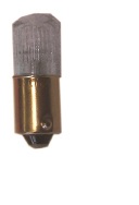 Glimlampor, typ 0928, inbyggt motstånd, 28 mm