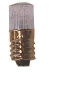 Glimlampor, typ 1025, inbyggt motstånd, 25 mm