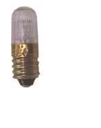 Glimlampor, typ 1028, inbyggt motstånd, 28 mm